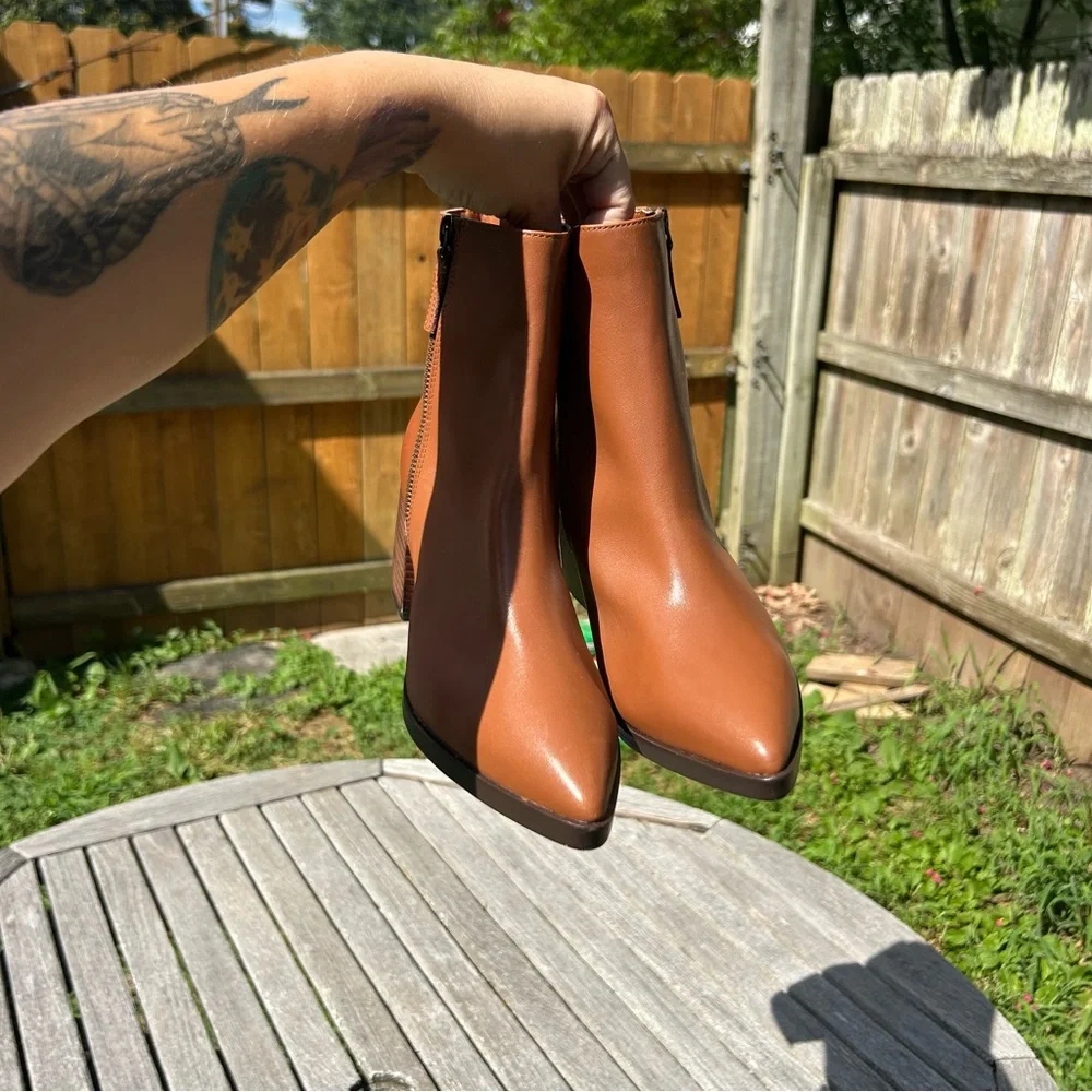 Linea‎ Paolo Viva Leather Bootie size 9 - Picture 9 of 12